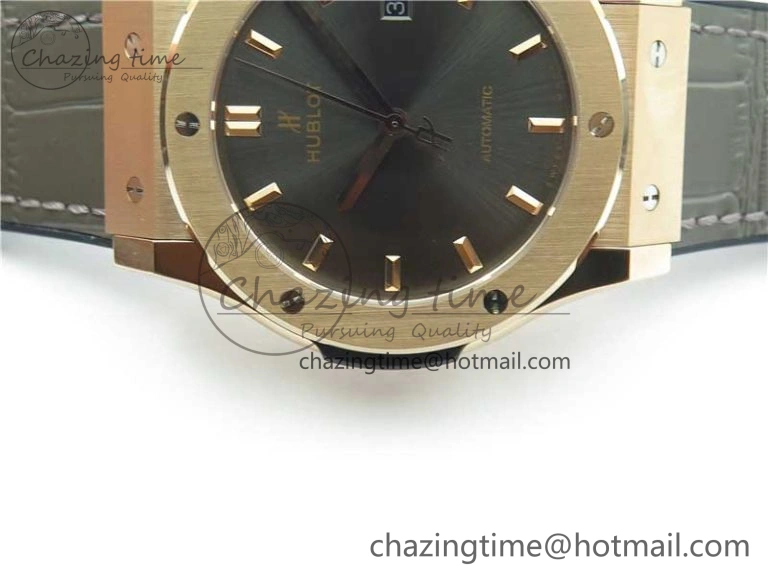 Durable Fusion 42mm RG B50 Gray Dial On Gray Gummy Strap A 6807