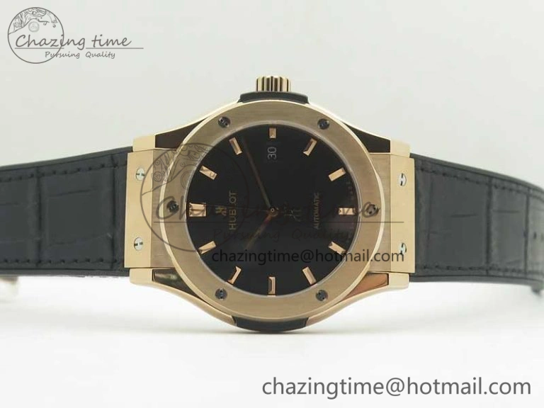 Trendy Fusion 42mm RG F16 Factory 1:1 Best Edition Black Dial On Gummy Strap A 6877