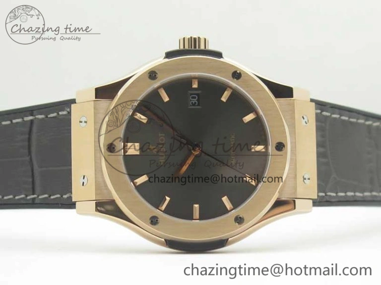 Efficient Fusion 42mm RG F16 Factory 1:1 Best Edition Gray Dial On Gummy Strap A 6878