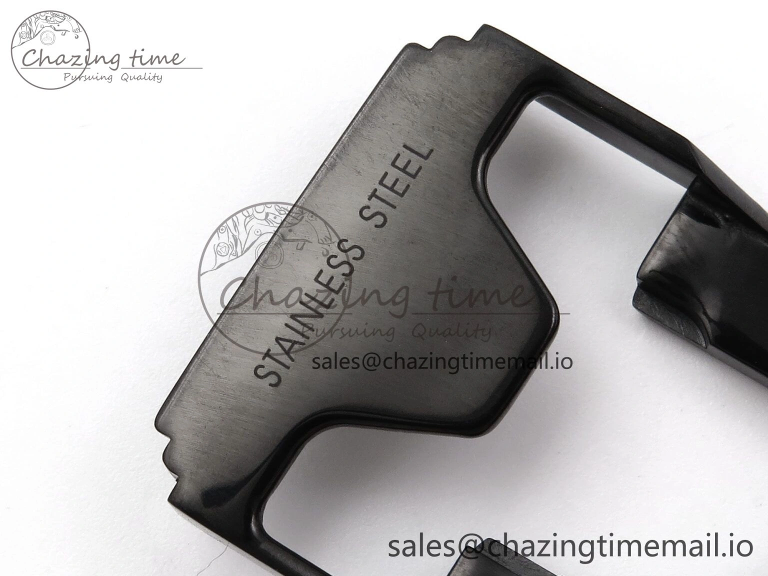 Bright Fusion 42mm RG JJF 1:1 Best Edition Gray Dial on Black Gummy Leather Strap 6699