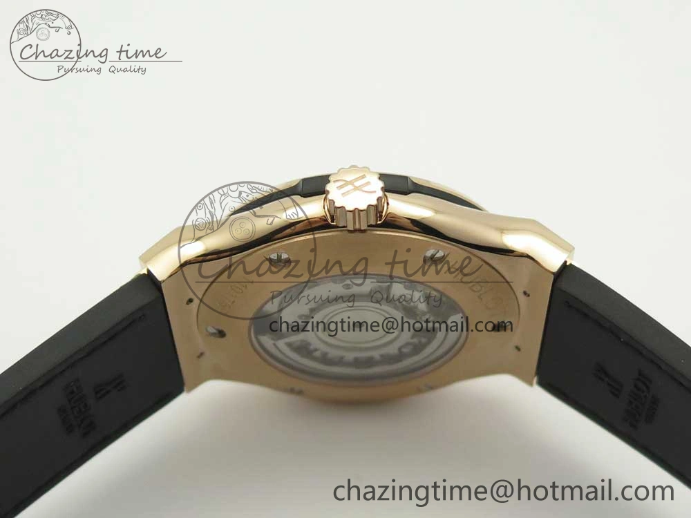 OdorResistant Fusion 42mm RG JJF 1:1 Best Edition Green Dial on Green Gummy Strap A 6852