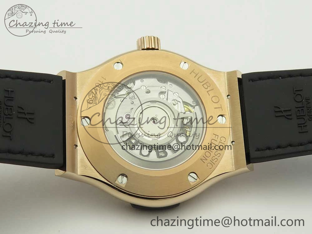 OdorResistant Fusion 42mm RG JJF 1:1 Best Edition Green Dial on Green Gummy Strap A 6852