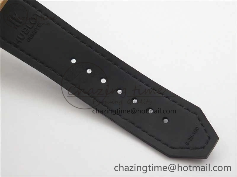 Fusion 42mm RG Paved Diamonds Bezel B50F Blue Dial On Gummy Strap A BestValue 6781