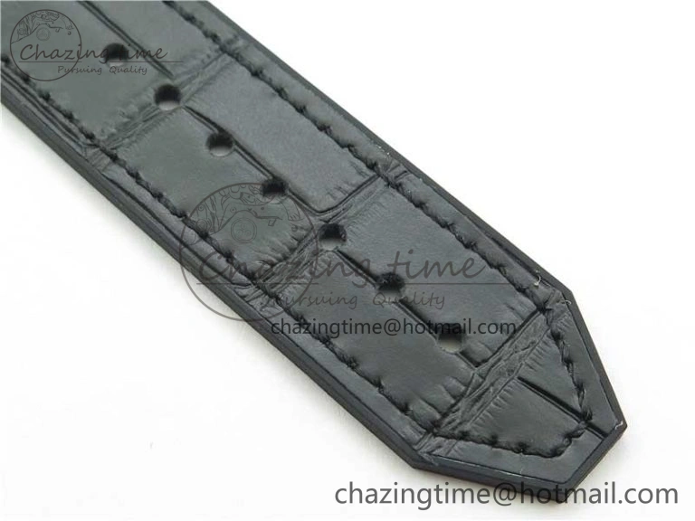 Fusion 42mm SS B50 Black Dial On Black Gummy Strap A FlexibleFit 6816