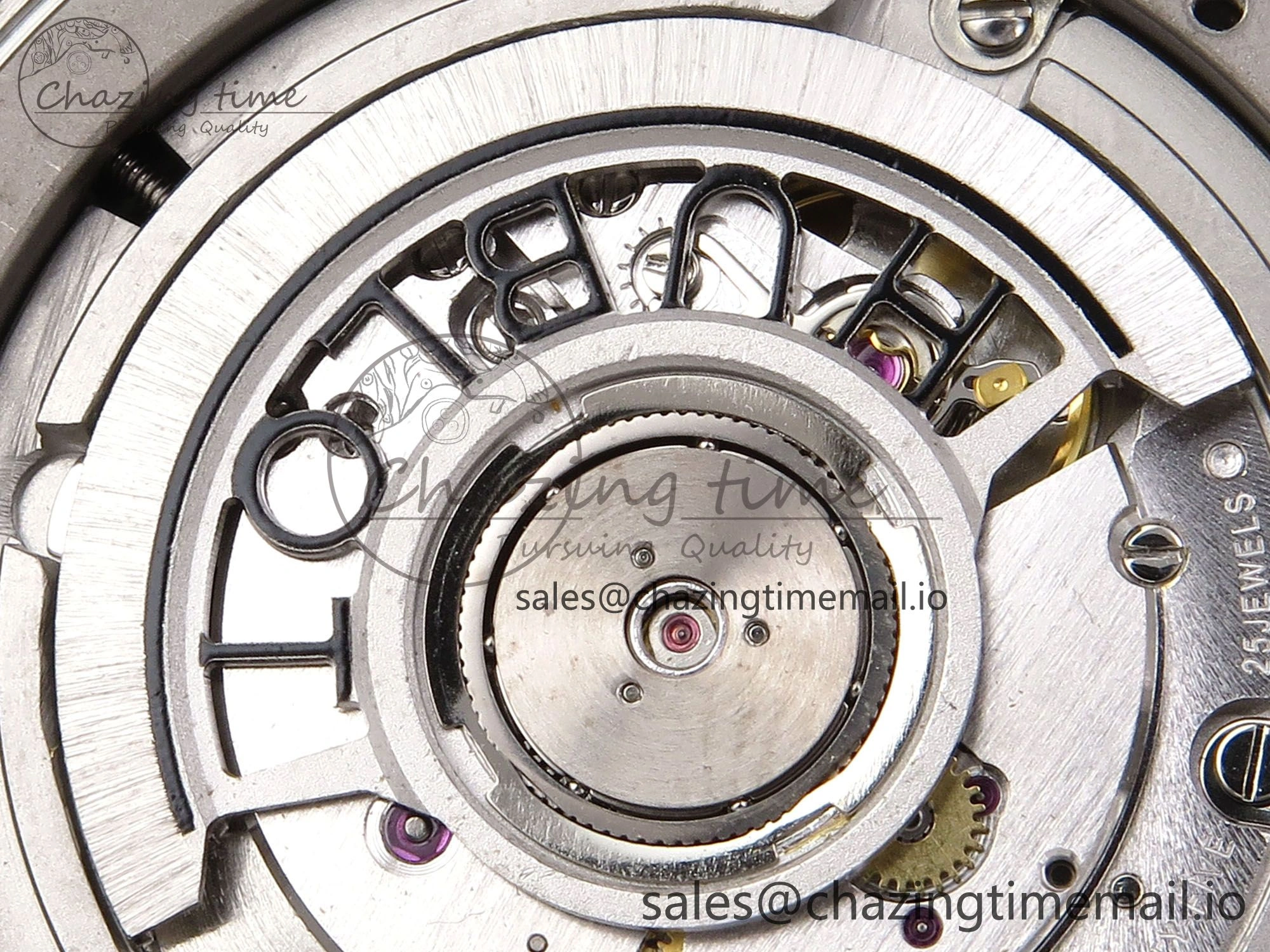 Fusion 42mm SS JJF 1:1 Best Edition Black Dial on Black Gummy Leather Strap Stylish 6706