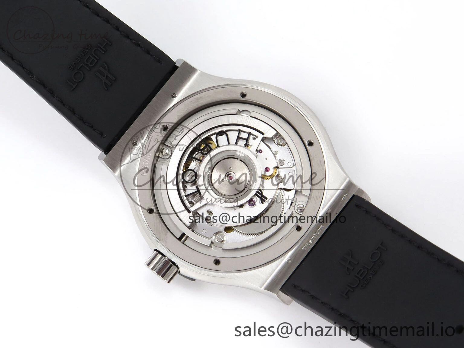 Fusion 42mm SS JJF 1:1 Best Edition Green Dial on Green Gummy Leather Strap FashionForward 6708