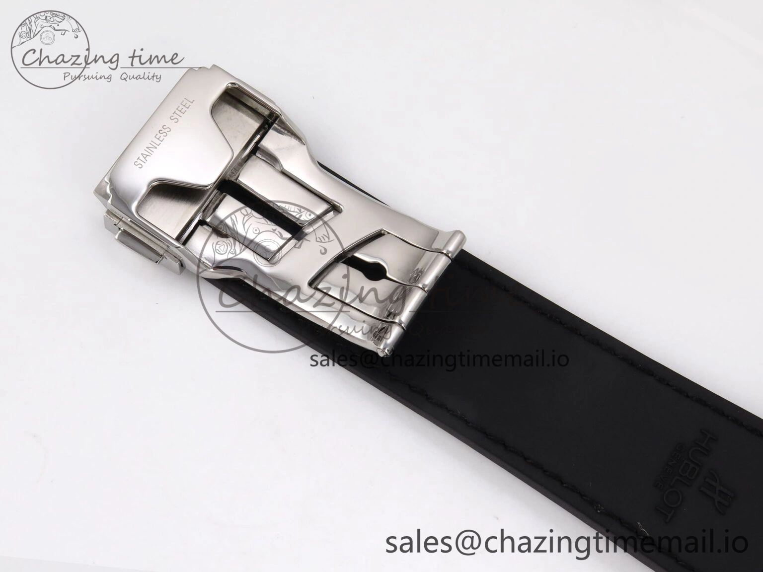 Fusion 42mm SS JJF 1:1 Best Edition Green Dial on Green Gummy Leather Strap FashionForward 6708