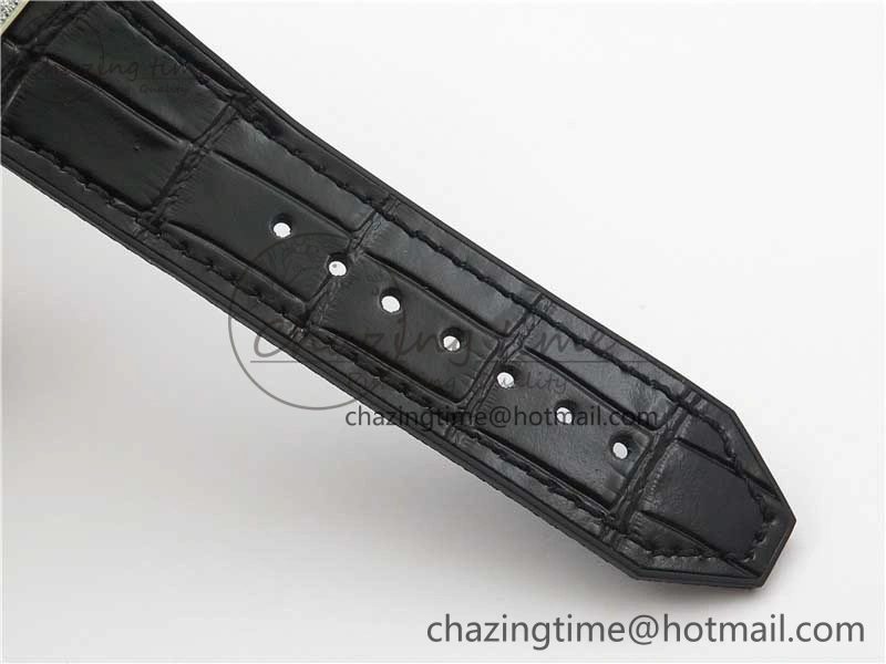 Fusion 42mm SS Paved Diamonds Bezel B50F Black Dial On Gummy Strap A GoAnywhere 6788