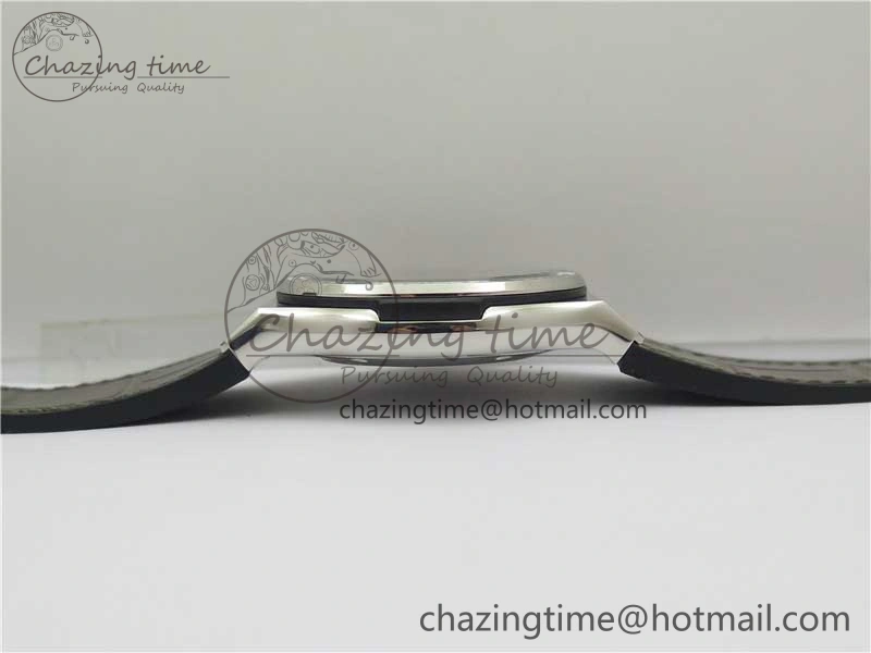 Fusion 42mm SS Paved Diamonds Bezel B50F Gray Dial On Gummy Strap A OnTrend 6789