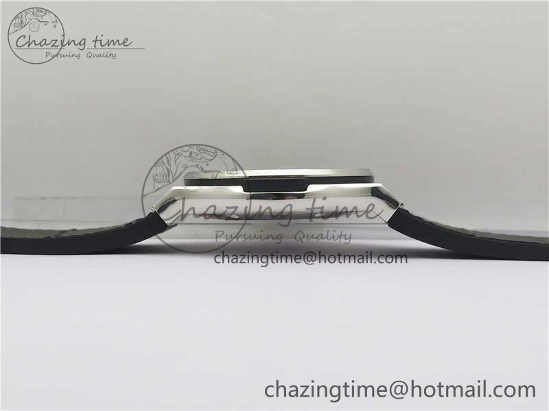Fusion 42mm SS WWF 1:1 Best Edition Gray Dial On Gummy Strap Asian HB Practical 6791