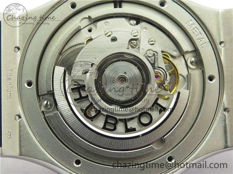 Fusion 42mm SS WWF 1:1 Best Edition Gray Dial On Gummy Strap Asian HB Practical 6791