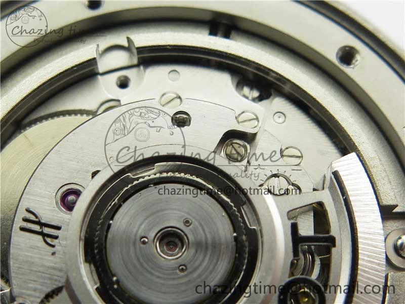 Fusion 42mm SS WWF 1:1 Best Edition Gray Dial On Gummy Strap Asian HB Practical 6791