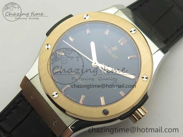 Fusion 42mm Ti RG F16 Factory 1:1 Best Edition Black Dial On Gummy Strap A Resilient 6868