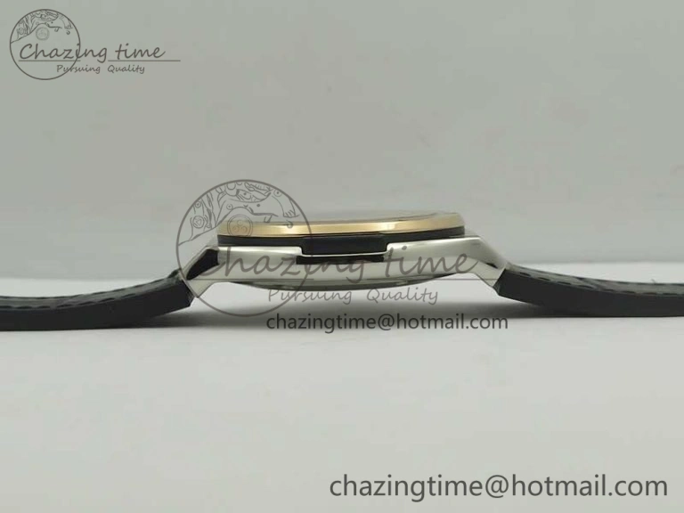 Fusion 42mm Ti RG F16 Factory 1:1 Best Edition Black Dial On Gummy Strap A Resilient 6868