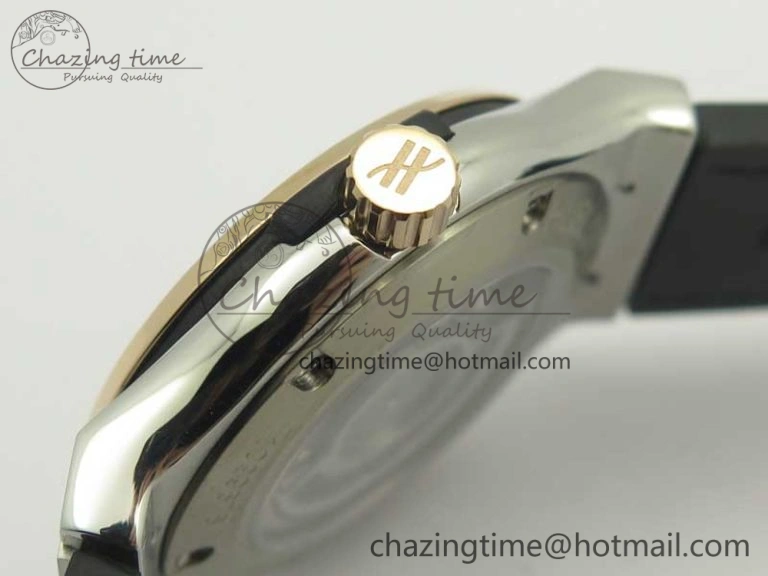 Fusion 42mm Ti RG F16 Factory 1:1 Best Edition Black Dial On Gummy Strap A Resilient 6868