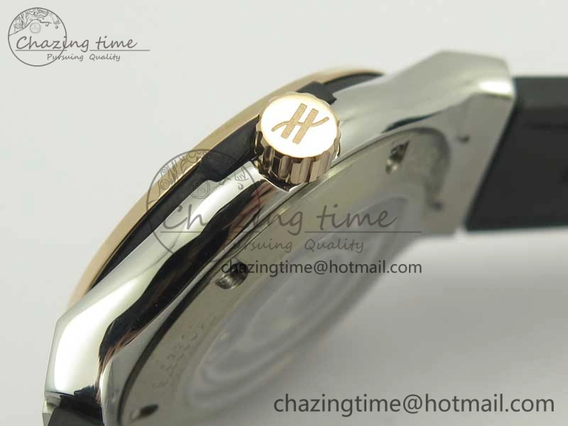 Fusion 42mm Ti RG F16 Factory 1:1 Best Edition Black Dial On Gummy Strap A Resilient 6868