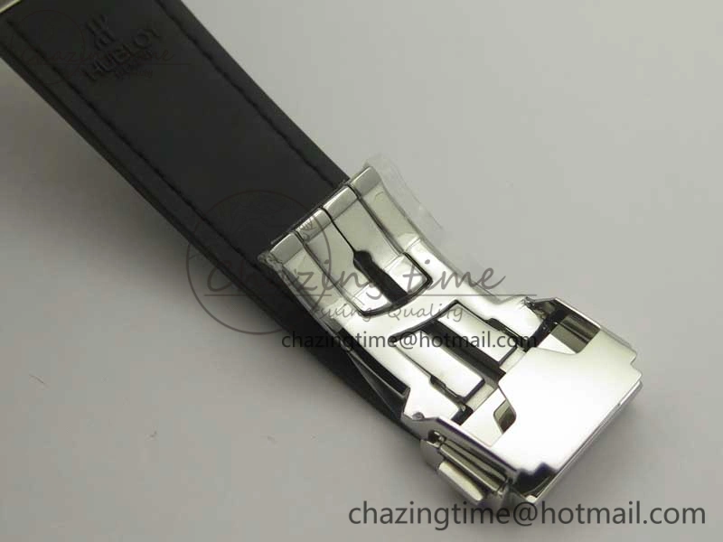 Fusion 42mm Ti RG F16 Factory 1:1 Best Edition Black Dial On Gummy Strap A Resilient 6868