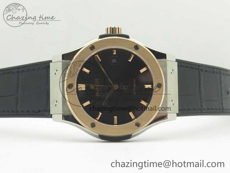 Fusion 42mm Ti RG F16 Factory 1:1 Best Edition Black Dial On Gummy Strap A Resilient 6868