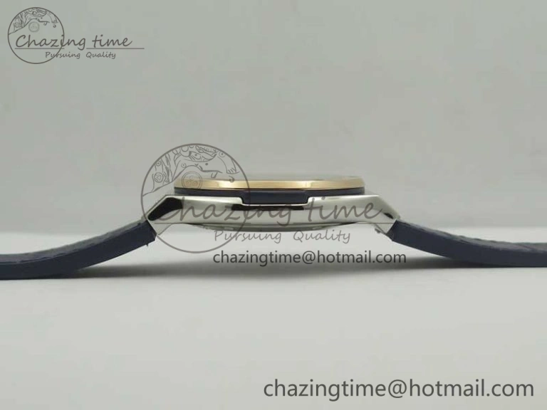 Fusion 42mm Ti RG F16 Factory 1:1 Best Edition Blue Dial On Gummy Strap A ModernLook 6866