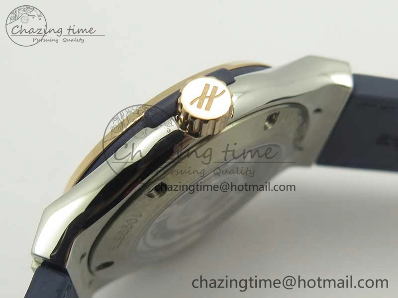 Fusion 42mm Ti RG F16 Factory 1:1 Best Edition Blue Dial On Gummy Strap A ModernLook 6866