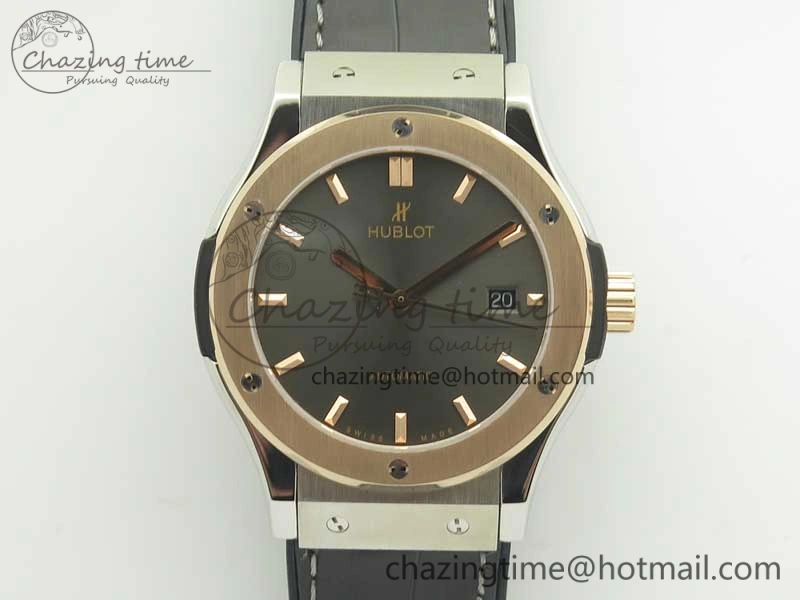 Fusion 42mm Ti RG F16 Factory 1:1 Best Edition Gray Dial On Gummy Strap A Casual 6867