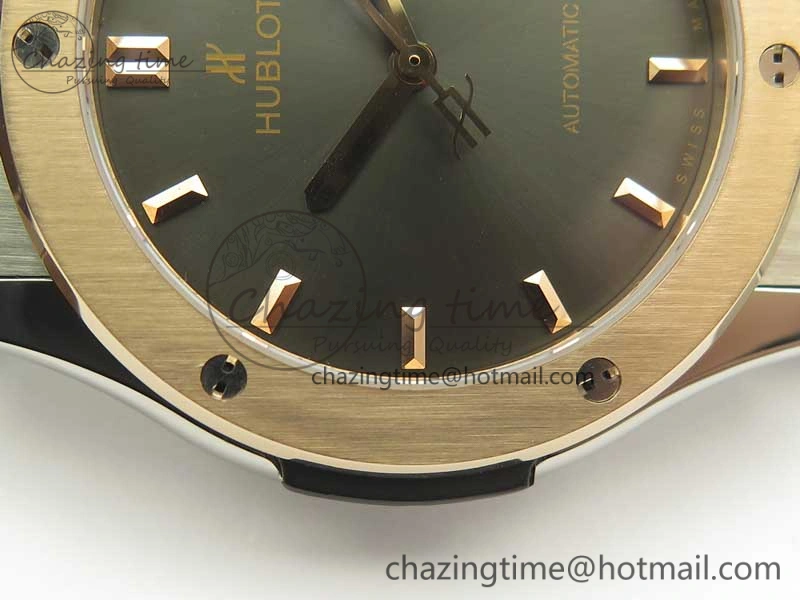 Fusion 42mm Ti RG F16 Factory 1:1 Best Edition Gray Dial On Gummy Strap A Casual 6867