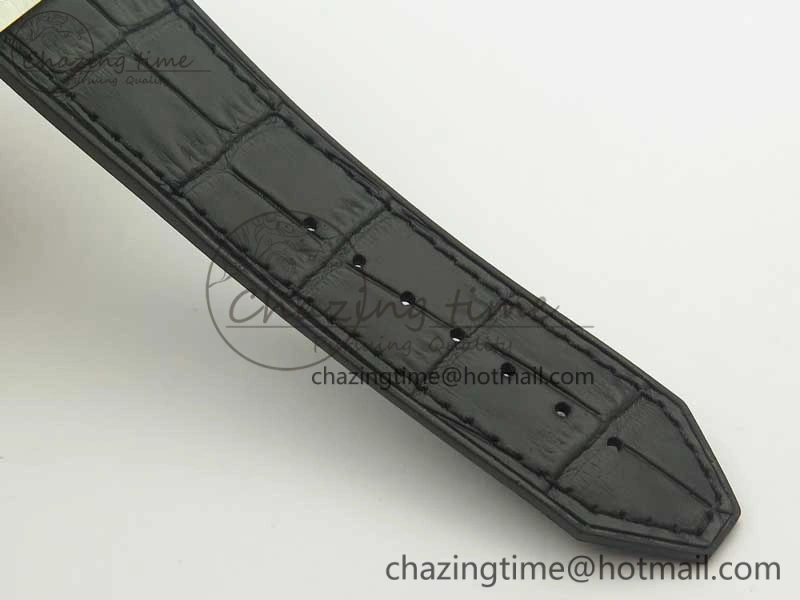 Fusion 42mm Titanium F16 Factory 1:1 Best Edition Black Dial On Gummy Strap A GoAnywhere 6879