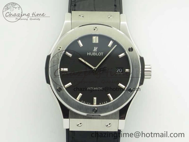 Fusion 42mm Titanium F16 Factory 1:1 Best Edition Black Dial On Gummy Strap A GoAnywhere 6879
