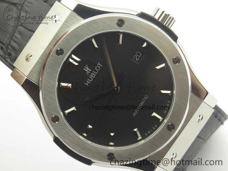 Fusion 42mm Titanium F16 Factory 1:1 Best Edition Black Dial On Gummy Strap A GoAnywhere 6879
