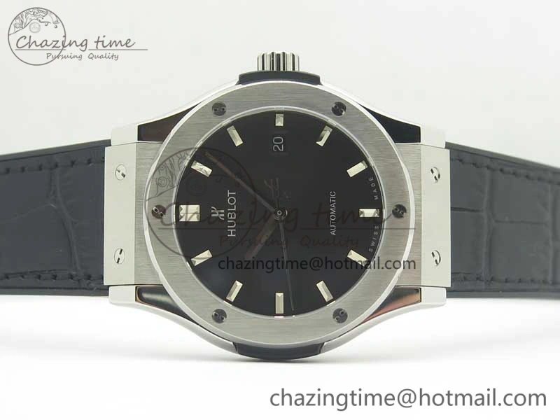 Fusion 42mm Titanium F16 Factory 1:1 Best Edition Black Dial On Gummy Strap A GoAnywhere 6879