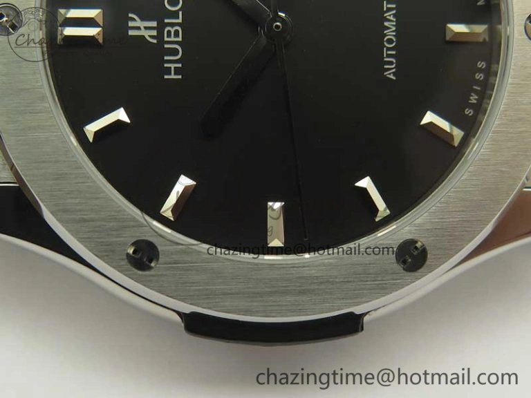 Fusion 42mm Titanium F16 Factory 1:1 Best Edition Black Dial On Gummy Strap A GoAnywhere 6879