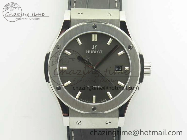 DailyWear Fusion 42mm Titanium F16 Factory 1:1 Best Edition Gray Dial On Gummy Strap A 6872