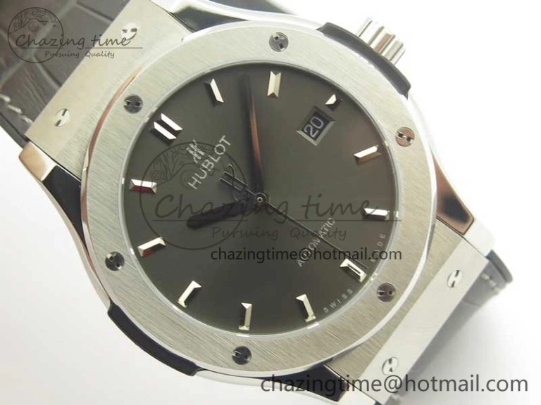 DailyWear Fusion 42mm Titanium F16 Factory 1:1 Best Edition Gray Dial On Gummy Strap A 6872
