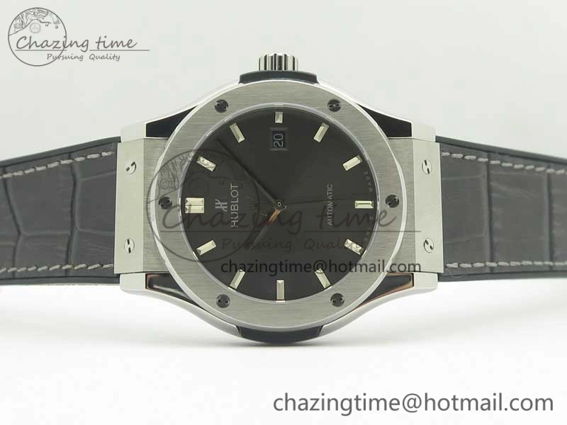 DailyWear Fusion 42mm Titanium F16 Factory 1:1 Best Edition Gray Dial On Gummy Strap A 6872