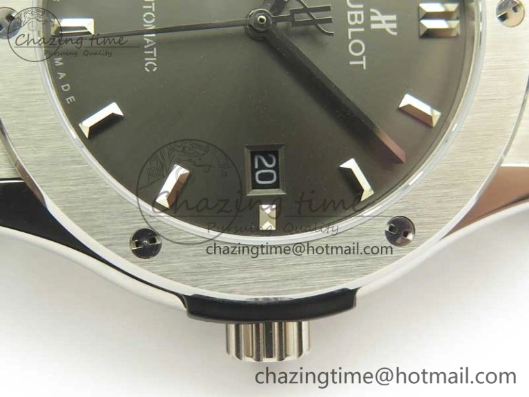 DailyWear Fusion 42mm Titanium F16 Factory 1:1 Best Edition Gray Dial On Gummy Strap A 6872