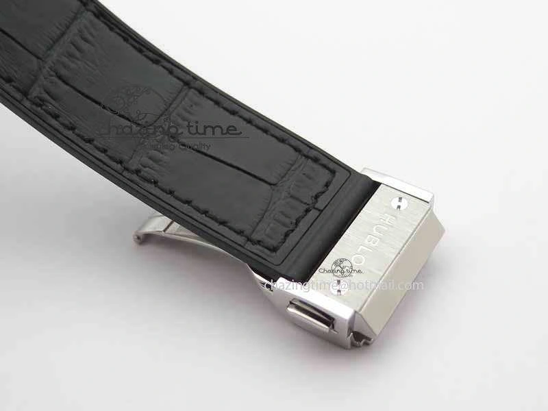 WrinkleFree Fusion 42mm Titanium JJF 1:1 Best Edition Black Dial On Gummy Strap A2892 V 6955