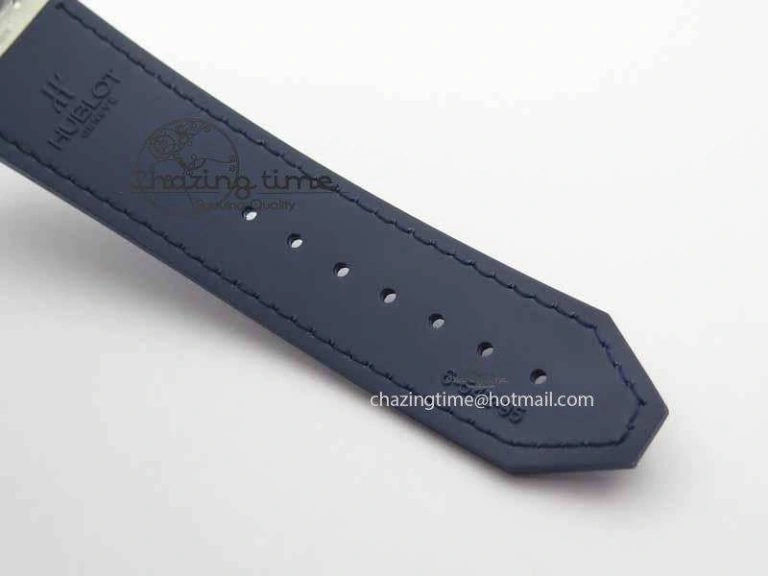 Fusion 42mm Titanium JJF 1:1 Best Edition Blue Dial On Gummy Strap A2892 V Youthful 6956