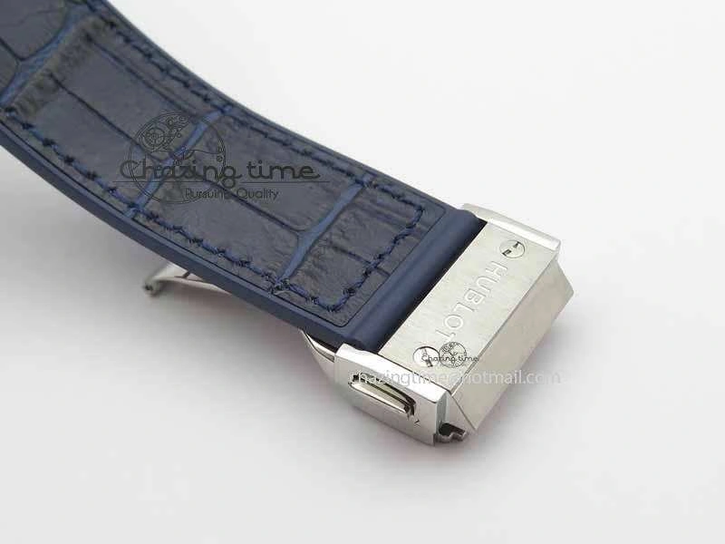 Fusion 42mm Titanium JJF 1:1 Best Edition Blue Dial On Gummy Strap A2892 V Youthful 6956