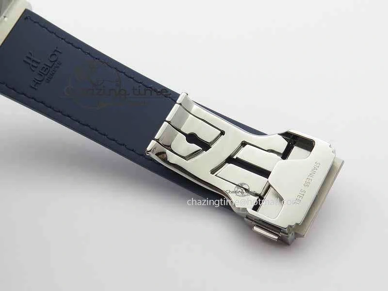 Fusion 42mm Titanium JJF 1:1 Best Edition Blue Dial On Gummy Strap A2892 V Youthful 6956