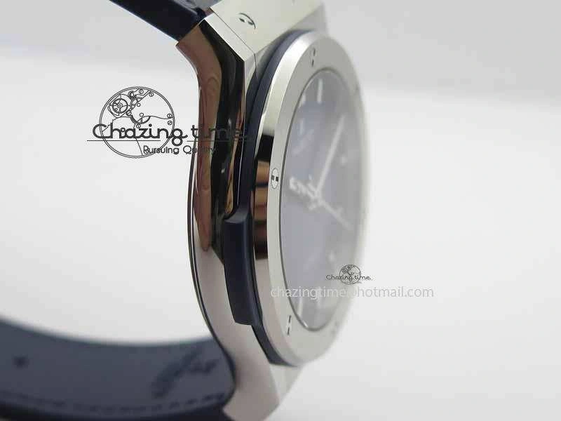 Fusion 42mm Titanium JJF 1:1 Best Edition Blue Dial On Gummy Strap A2892 V Youthful 6956