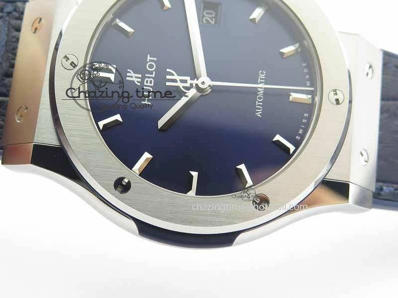 Fusion 42mm Titanium JJF 1:1 Best Edition Blue Dial On Gummy Strap A2892 V Youthful 6956