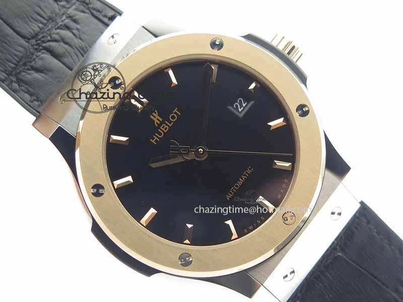 Affordable Fusion 42mm Titanium JJF 1:1 Best Edition RG Bezel Black Dial On Gummy Strap A 6952