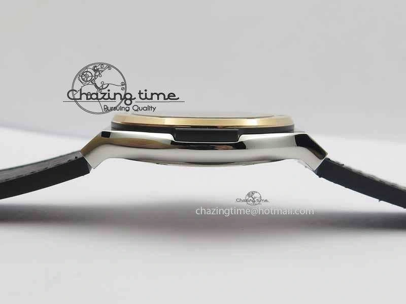 Affordable Fusion 42mm Titanium JJF 1:1 Best Edition RG Bezel Black Dial On Gummy Strap A 6952