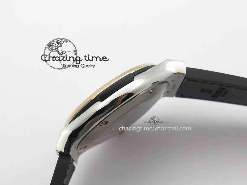 Versatile Fusion 42mm Titanium JJF 1:1 Best Edition RG Bezel Gray Dial On Gummy Strap A 6954