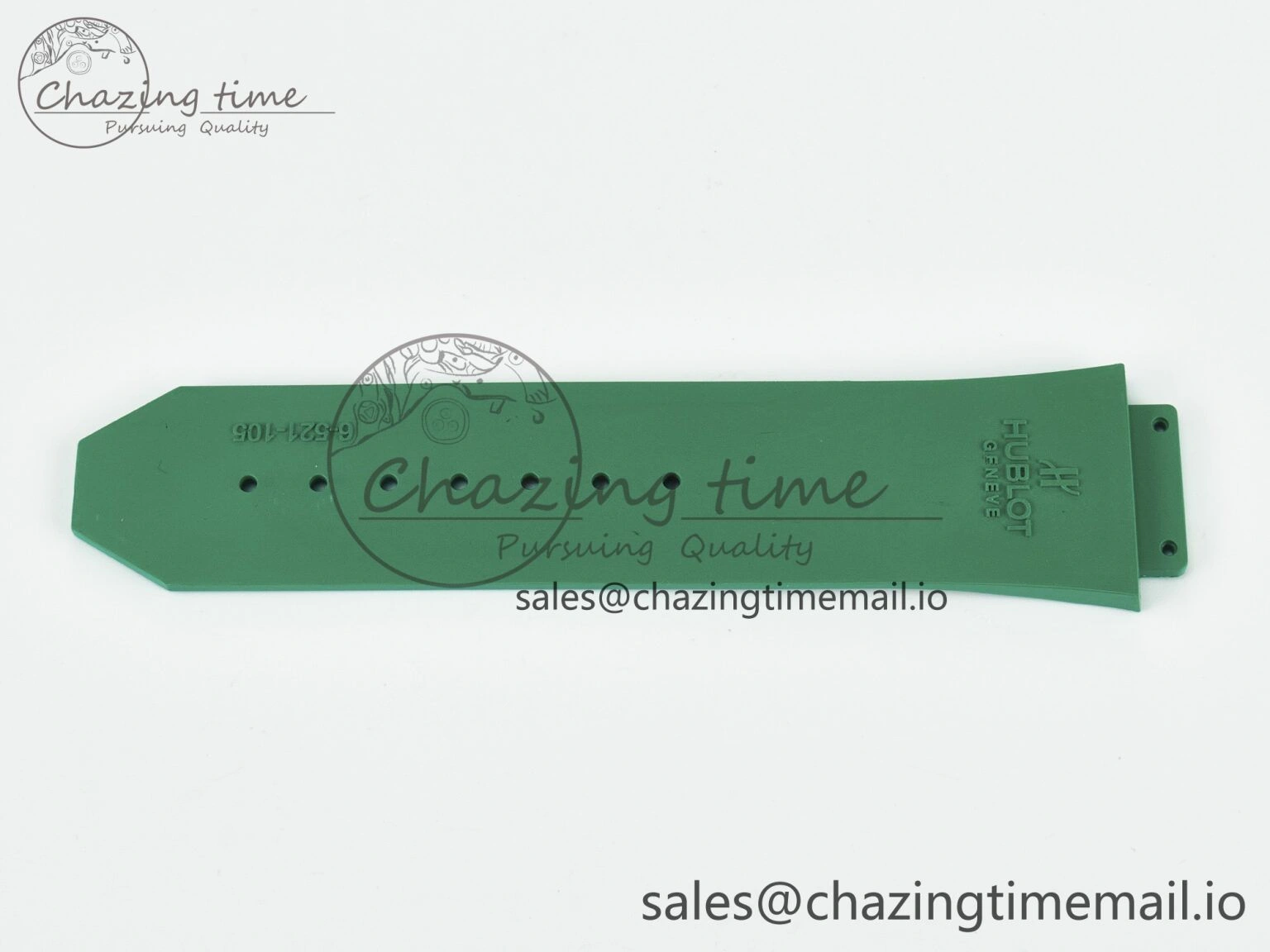 Supportive Fusion 45mm Best Edition Green Rubber Strap (Fits the Gen size) 4056