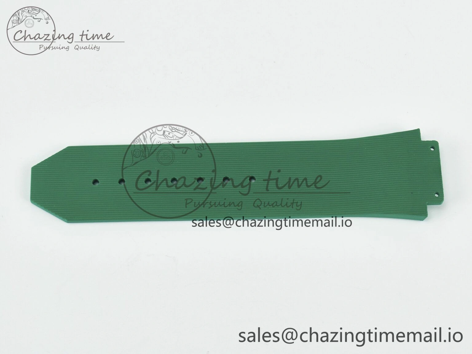 Supportive Fusion 45mm Best Edition Green Rubber Strap (Fits the Gen size) 4056
