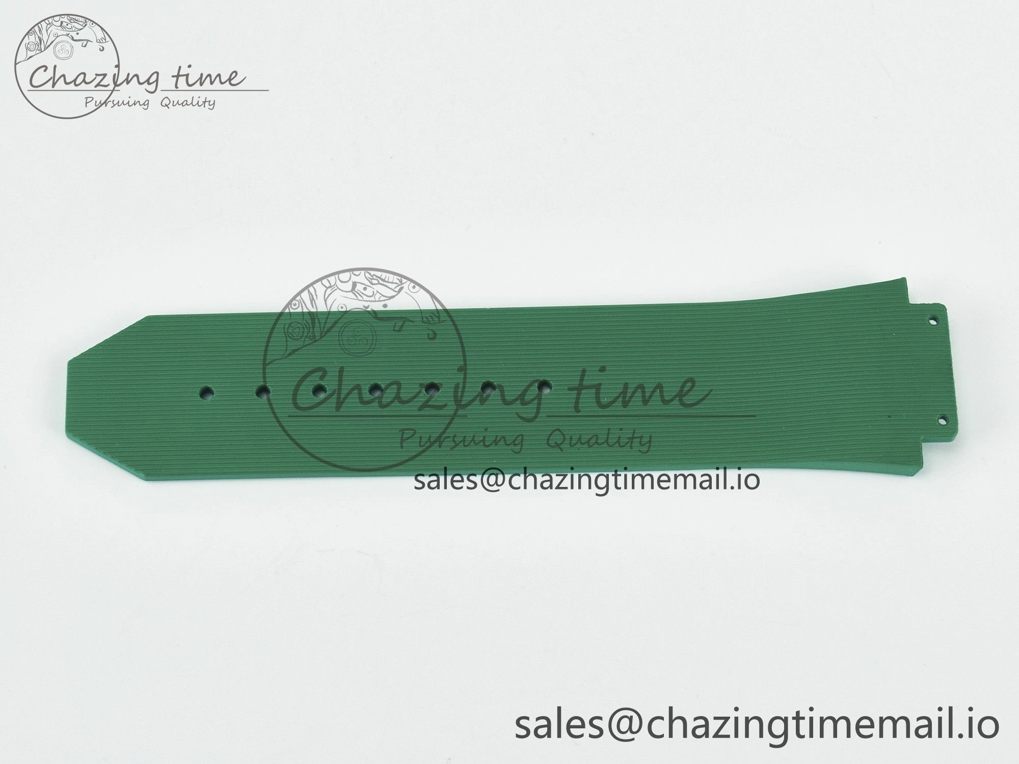 Supportive Fusion 45mm Best Edition Green Rubber Strap (Fits the Gen size) 4056
