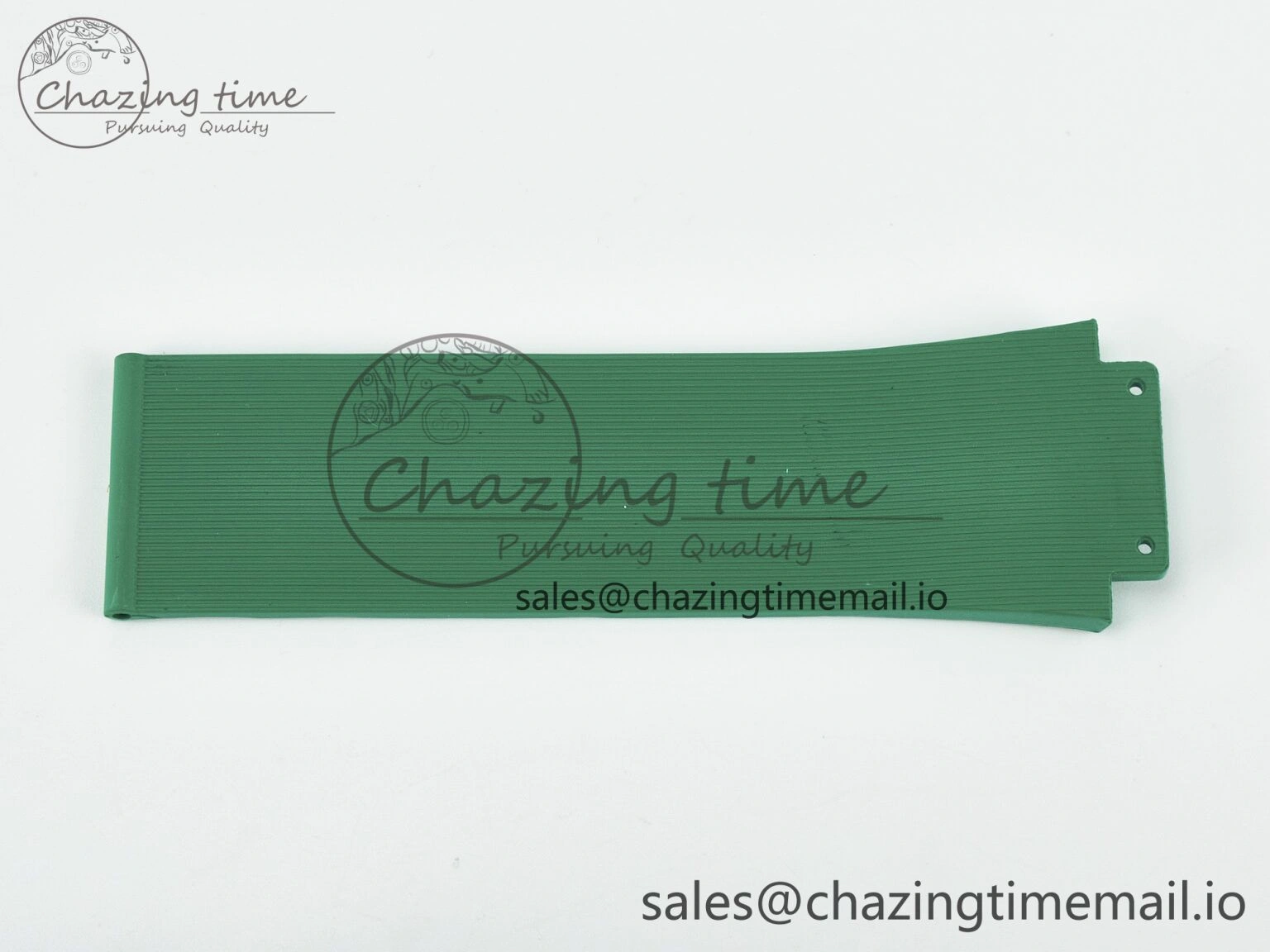 Supportive Fusion 45mm Best Edition Green Rubber Strap (Fits the Gen size) 4056
