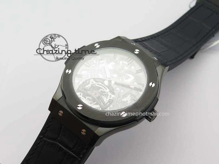 Youthful Fusion 45mm DLC CY Best Edition SKELETON FLYING TOURBILLION 6962