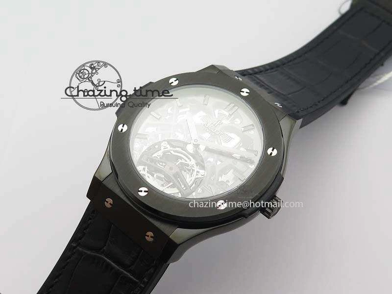 Youthful Fusion 45mm DLC CY Best Edition SKELETON FLYING TOURBILLION 6962
